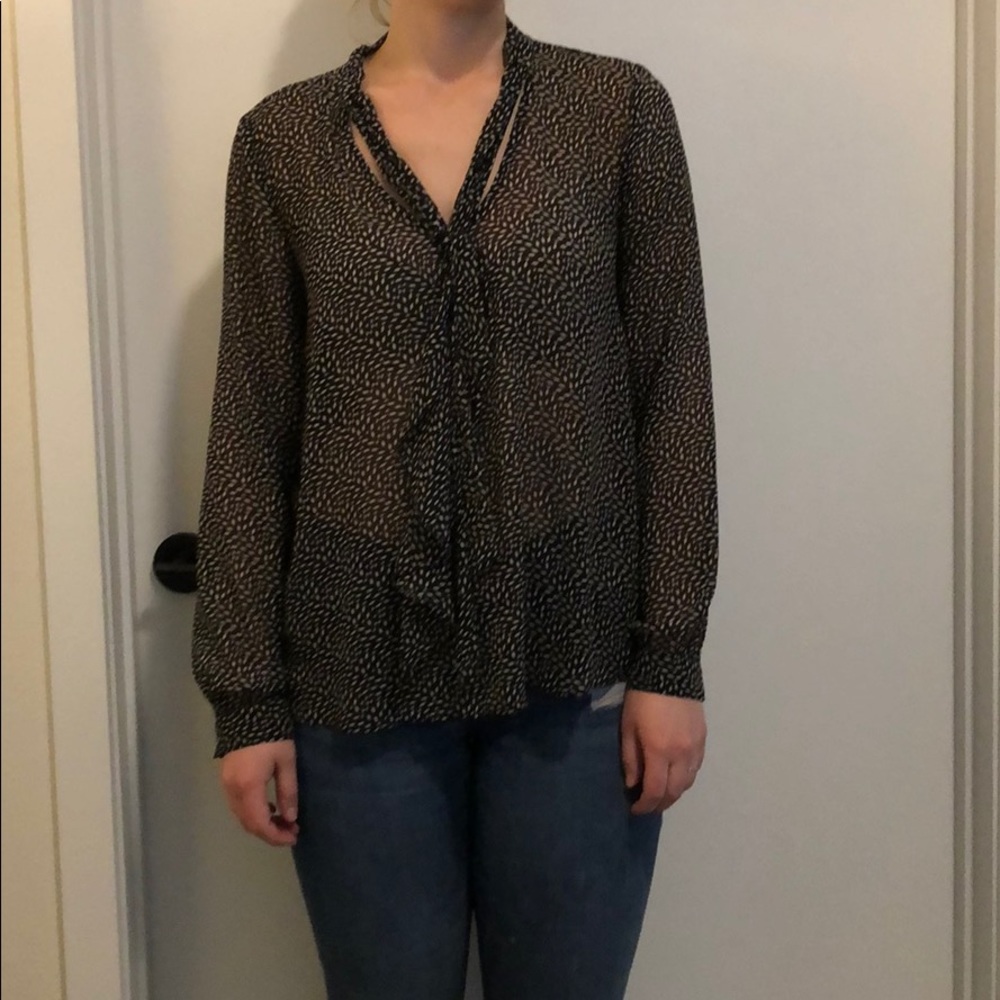 Patterned blouse
